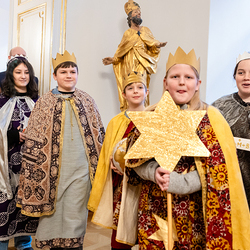 Sternsinger bei eEBS Grünwidl / Erzdiözese Wien/ Schönlaub, Stephan Schönlaub